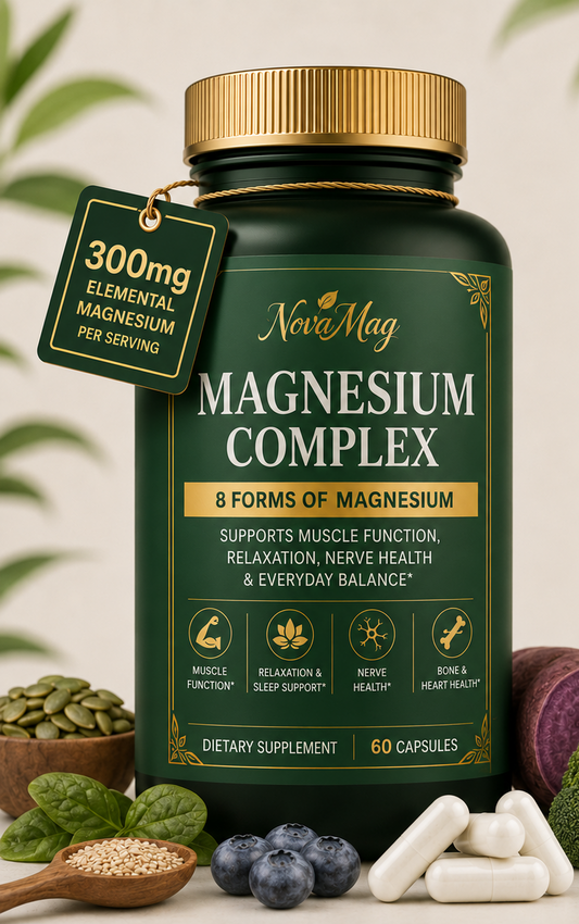 NovaMag Magnesium Complex – Multi-Form Magnesium Support