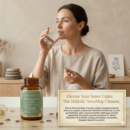 NovaMag Mood Support Probiotic – Gut-Brain Formula